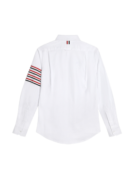 Thom Browne Spring Summer Men's Side Yarn Striped Shirt