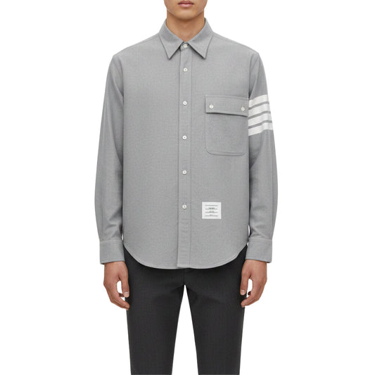 Thom Browne Spring Summer Men's Thick Cotton Shirt