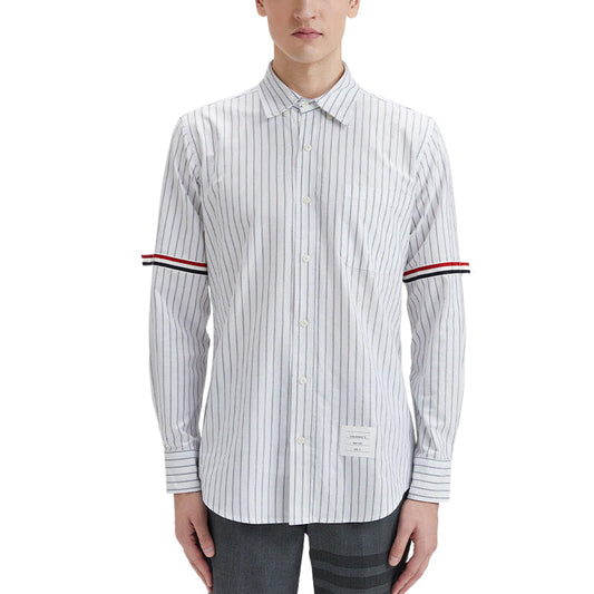 Thom Browne Spring Summer Men's Oxford Elastic Shirt