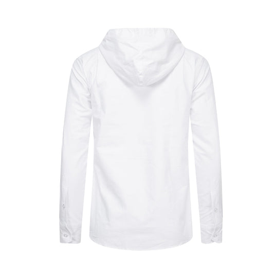 Thom Browne Men's Hooded Cotton Shirt