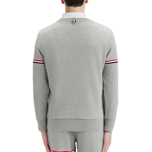 Thom Browne Round Neck Sports Sweatshirt