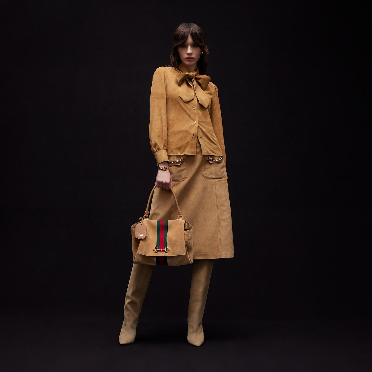 GUCCI Paparazzo medium top handle bag
