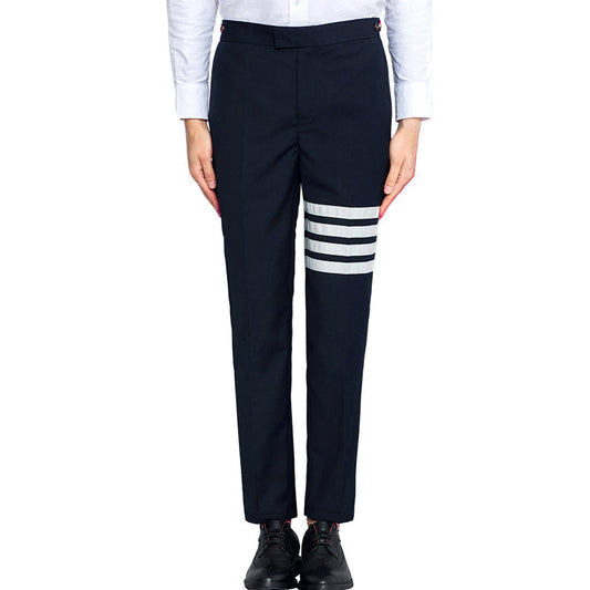 Thom Browne Cotton Ninth-Point Pants