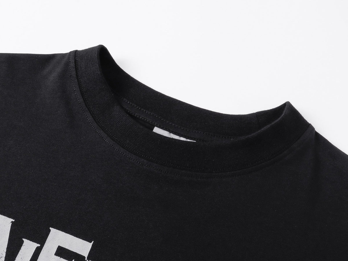 Balenciaga Salon de Couture Portrait T-Shirt in Black