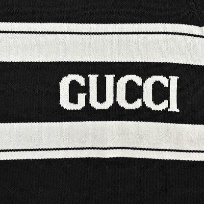Gucci Stripe Logo Polo Shirt