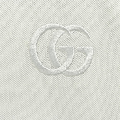 Gucci GG Embroidered Piqué Polo Shirt