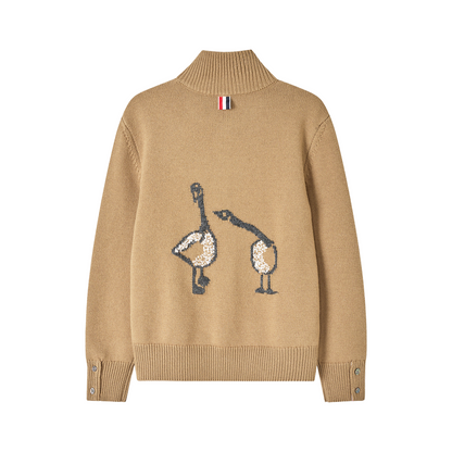 2025SS Goose Intarsia Sweater