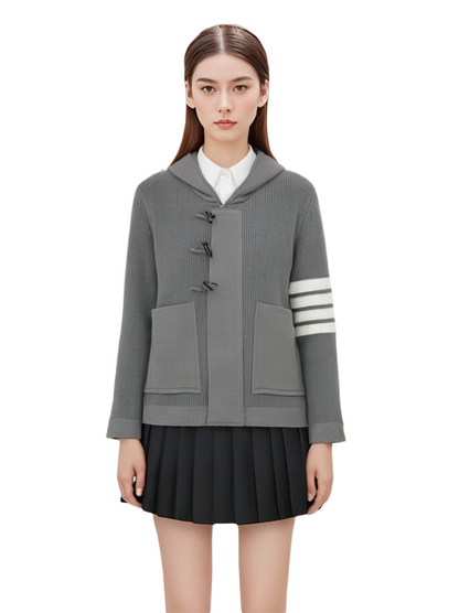 Thom Browne Unisex Chunky Knit Jacket