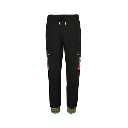 Gucci GG Monogram Jogger Pants – Web Stripe