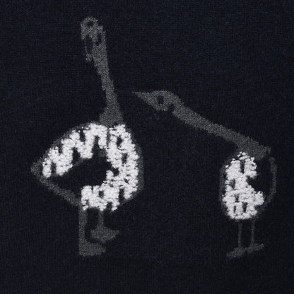 Thom Browne Duck Jacquard Sweater Jacket