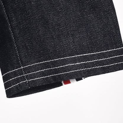 Thom Browne denim lapel jacket