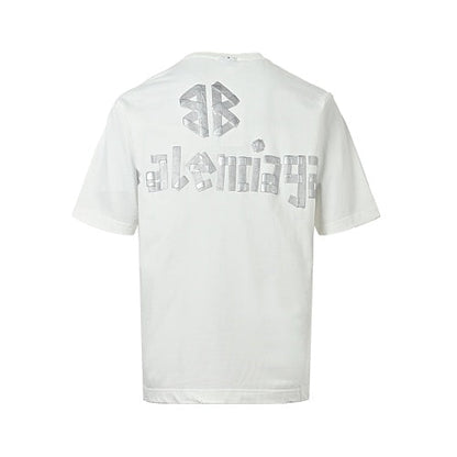Balenciaga 100% Cotton Crewneck T-Shirt - Style 04