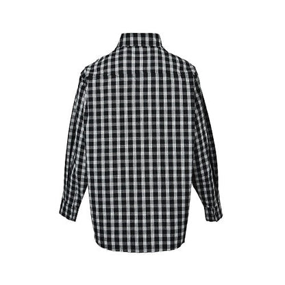 Balenciaga Cotton Shirt with Glass Fiber Trim