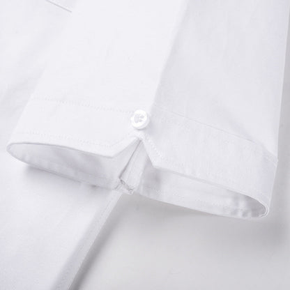 Thom Browne Spring Summer Men's Short Sleeve Ribbon Shirt