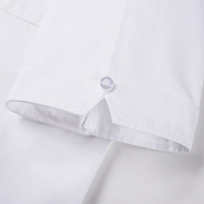Thom Browne Spring Summer Men's White Short Sleeve Shirt