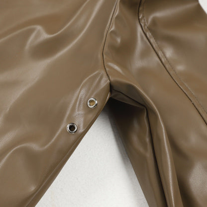 Ralph Lauren Men's Leather Jacket Coat