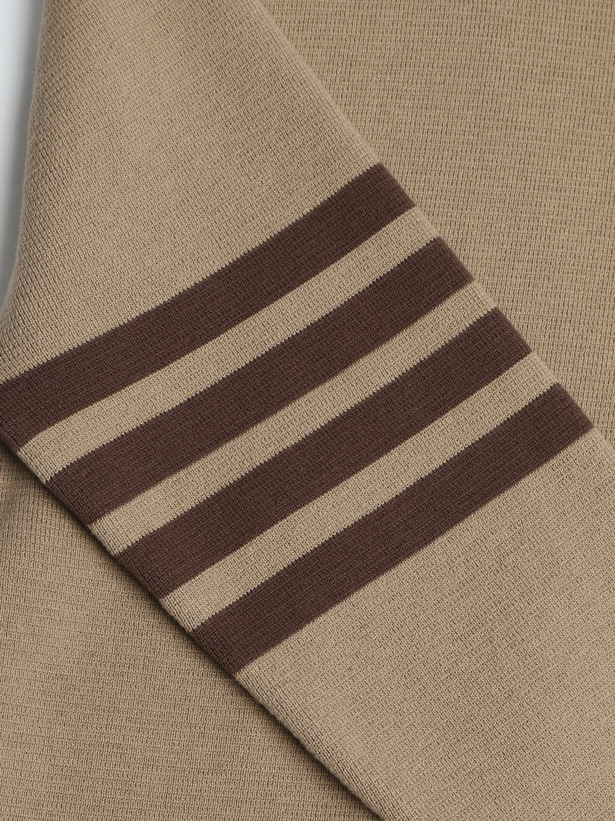 Thom Browne Khaki Colorblock Knit Sweater Jacket