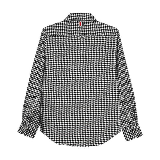 Thom Browne Men's Classic Houndstooth Shirt Jacket