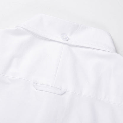 Thom Browne Spring Summer Men's Short Sleeve Ribbon Shirt