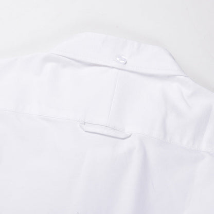 Thom Browne Spring Summer Men's White Short Sleeve Shirt