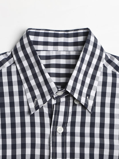 Thom Browne Couple plaid shirt