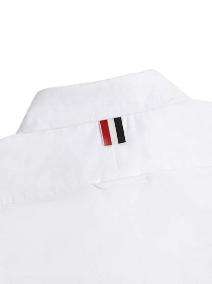 Thom Browne  Spring Summer Men's Side Yarn Striped Shirt