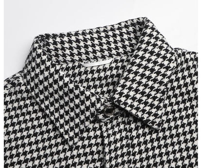 Thom Browne Men's Classic Houndstooth Shirt Jacket
