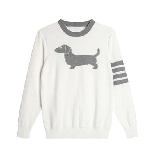 Thom Browne Puppy Crew Neck Sweater