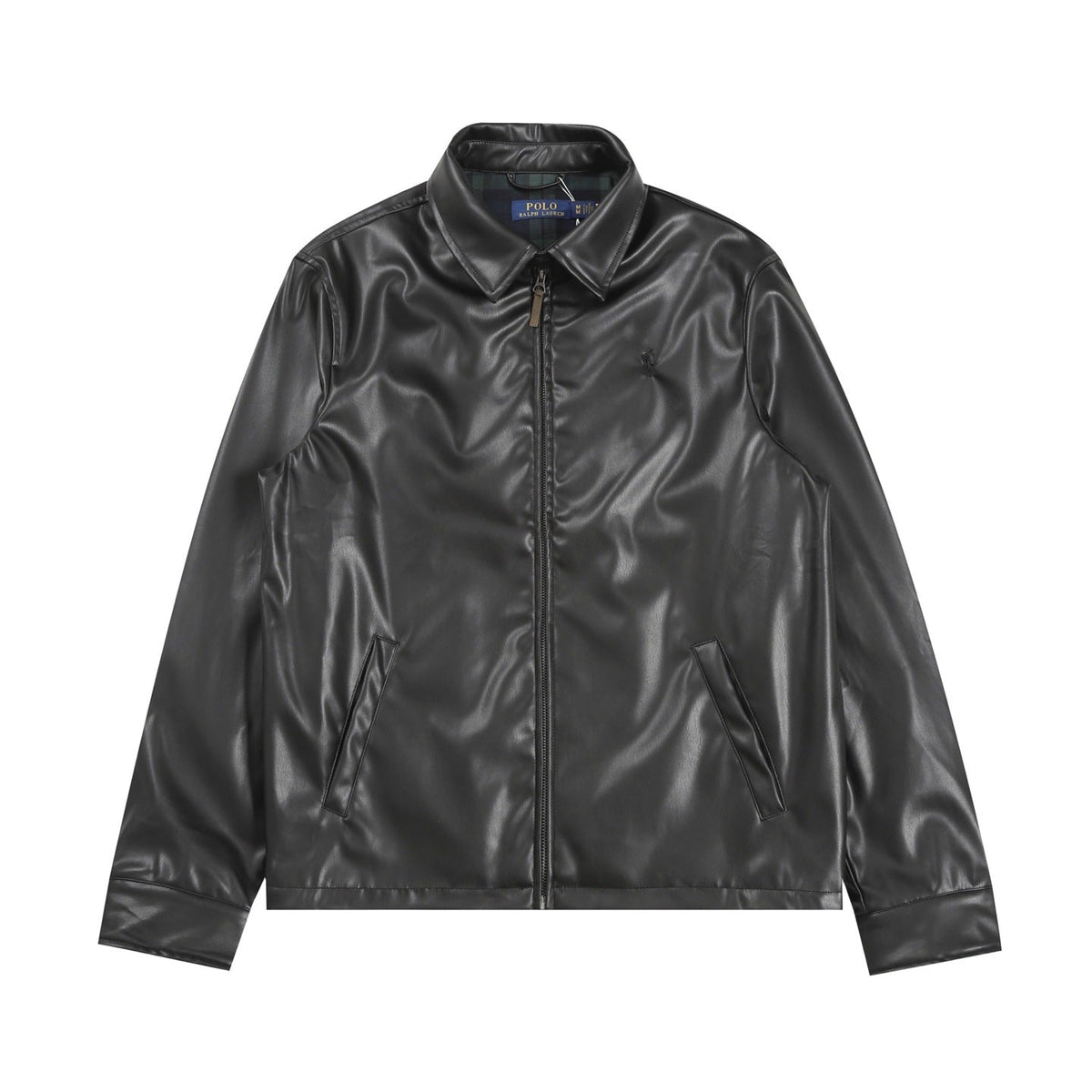 Ralph Lauren Men's Leather Jacket Coat