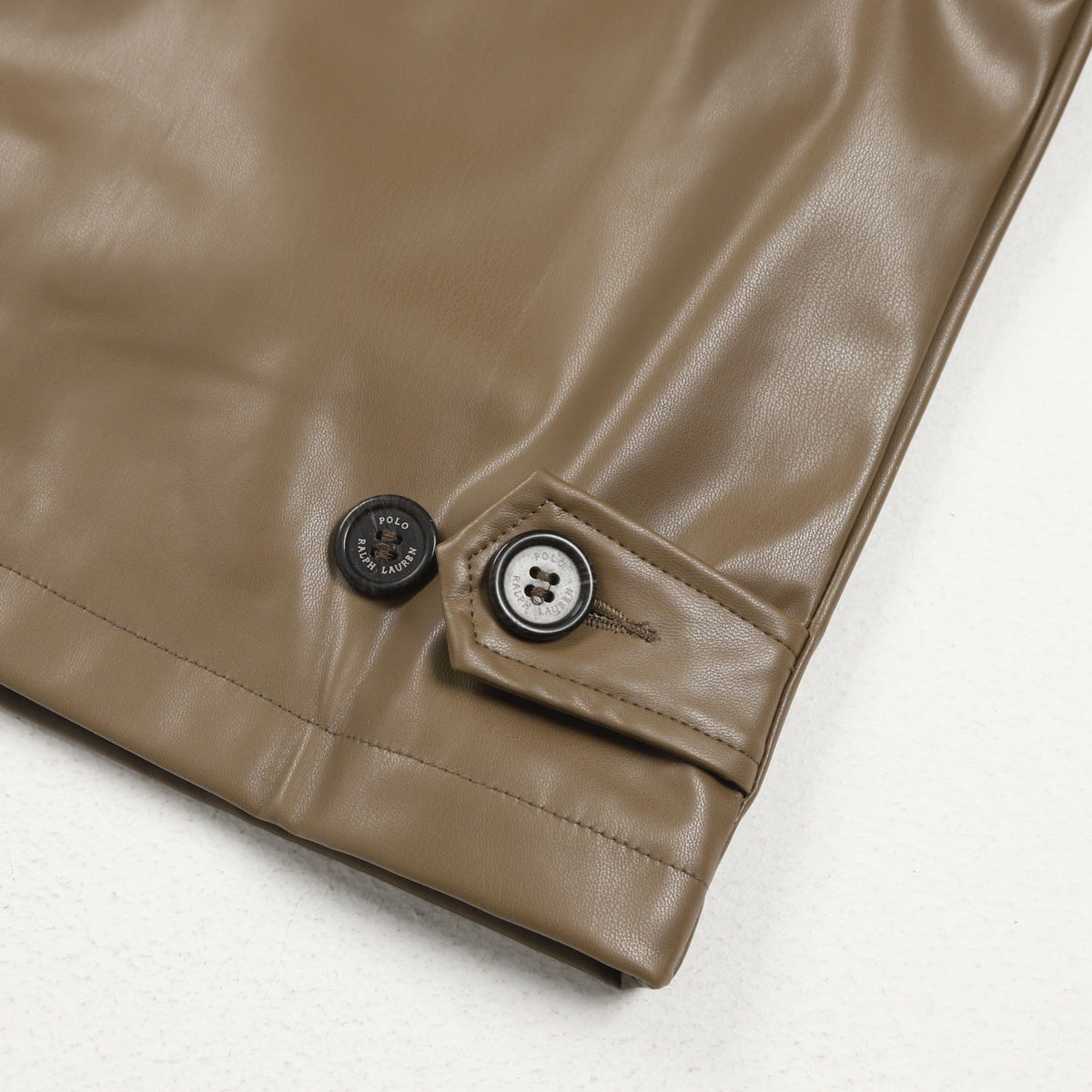 Ralph Lauren Men's Leather Jacket Coat