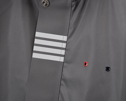 Thom Browne Men's Hooded Windproof Outdoor Jacket