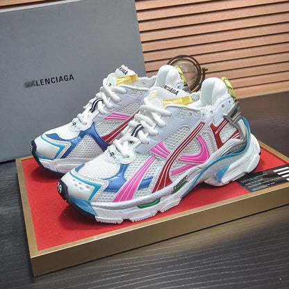 Balenciaga Runner Sneaker in White & Grey