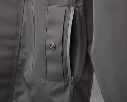 Thom Browne Men's Hooded Windproof Outdoor Jacket