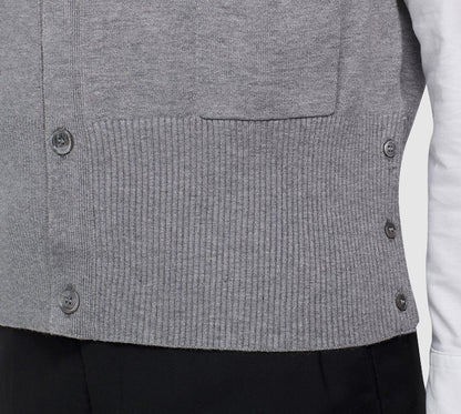 Thom Browne 2025SS Colorblock Four-Bar Stripe Sweater