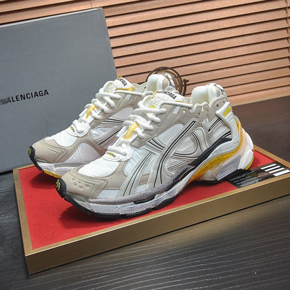 Balenciaga Runner Sneaker in White & Grey