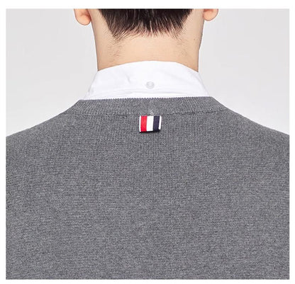 Thom Browne 2025 Round Neck Pullover Sweater