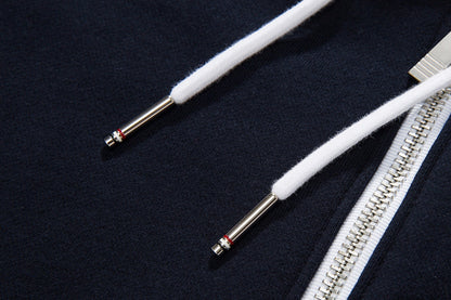 Premium Couples Hoodie - 100% Cotton Pullover Sweatshirt