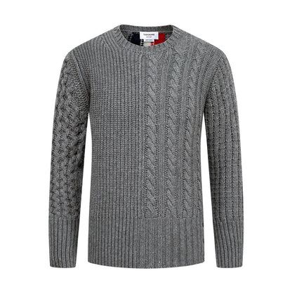 Thom Browne 2026SS Couples Knitwear - Unisex Cotton Cardigan