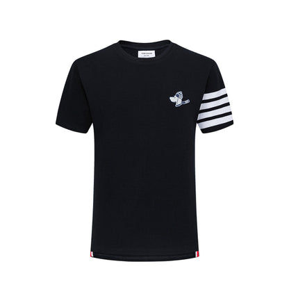 Thom Browne Men's Classic Logo T-Shirt