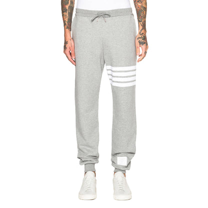 Thom Browne 4-Bar Stripe Cotton Sweatpants