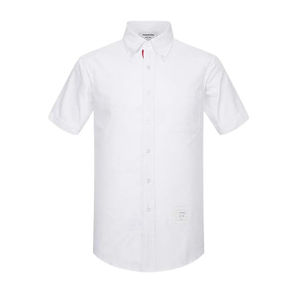 Thom Browne Spring Summer Men's Short Sleeve Oxford Shirt