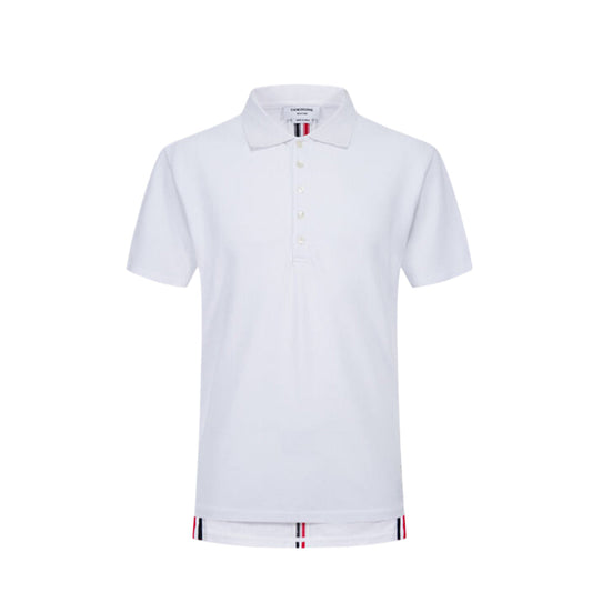 Thom Browne 2026SS 4-Bar Striped Polo Shirt