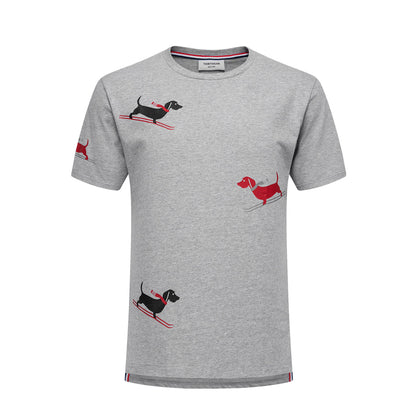 Thom Browne Lobster Print Cotton T-Shirt