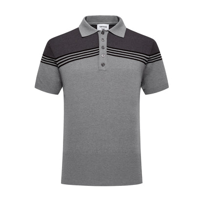 Thom Browne Men's Wool Polo Shirt