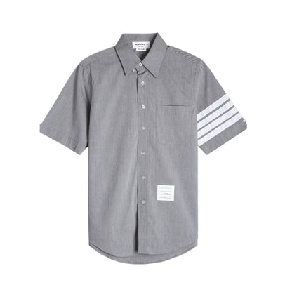 Thom Browne Spring Summer Men's Short Sleeve Oxford Shirt