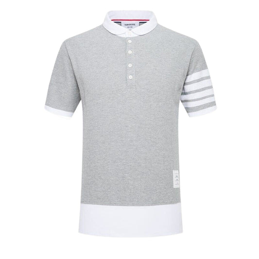 Thom Browne Men's Classic Polo T-Shirt