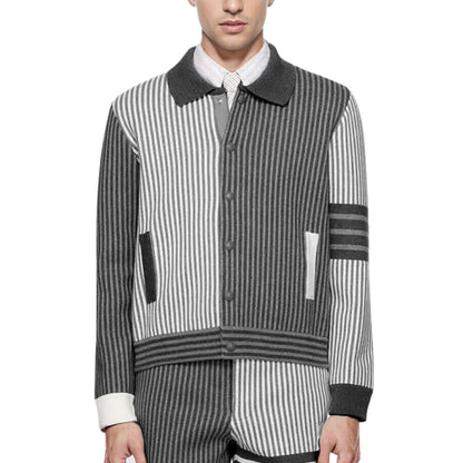 Thom Browne 2026SS Plaid Knit Coat