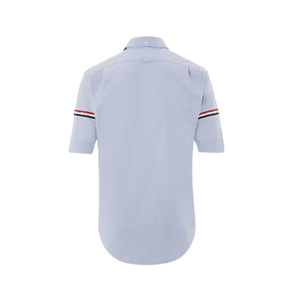Thom Browne Spring Summer Men's Double Sleeve Striped Short Shirt