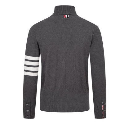 Thom Browne 4 Bars Turtleneck Sweater