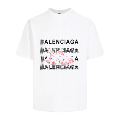 Balenciaga Track Sneaker Logo T-Shirt in 3 Colors